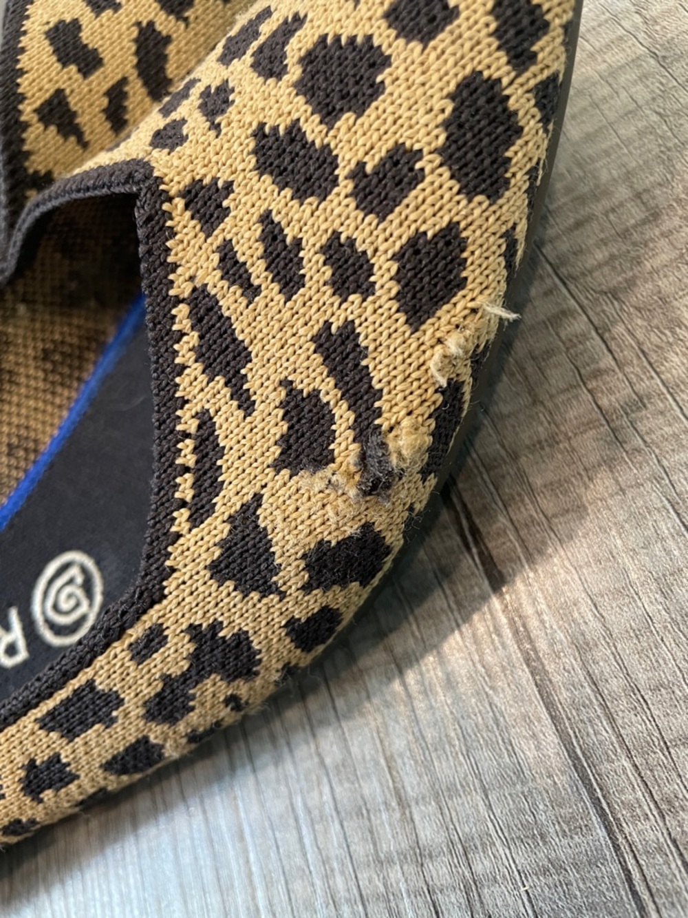 Rothy's Leopard-Print Pointed Flats - Picture 4 of 6